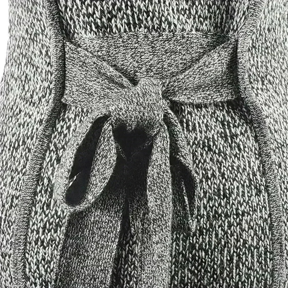 BCBGMaxAzria Sweater Cardigan Gray Short Sleeve - Picture 14 of 16